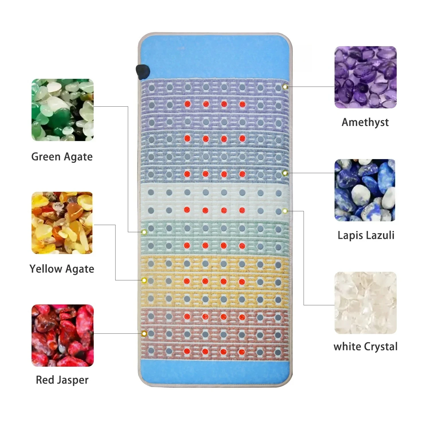 Oxygen Yoga & Fitness Urbandale - Matras Terapi Cahaya Merah Kristal Alami