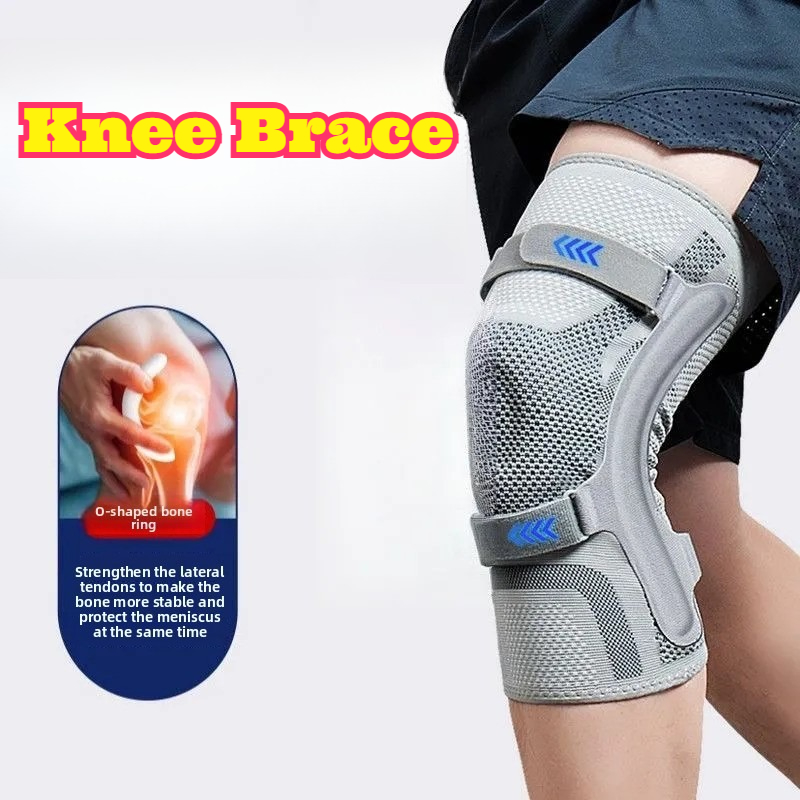 Knee Sleeve Compression - Penyangga Lutut Pelindung Tempurung Lutut Pereda