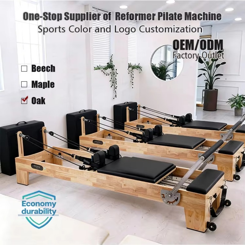 Yoga Fitness Exercises - Alat Pilates Reformer, Mesin Yoga, Tempat