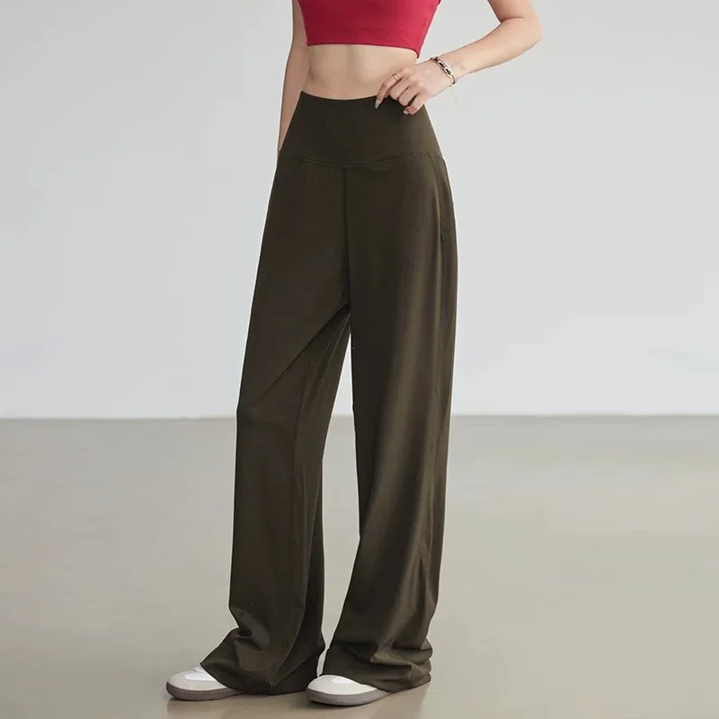 Yoga Fitness Pants - Celana Olahraga Wanita Model Longgar Lurus