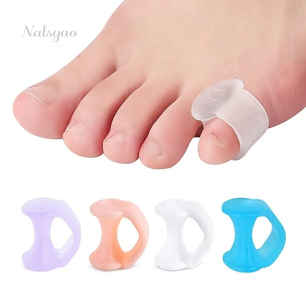 Yoga Toe Separator - 2 buah Pemisah Jari Kaki Silikon,