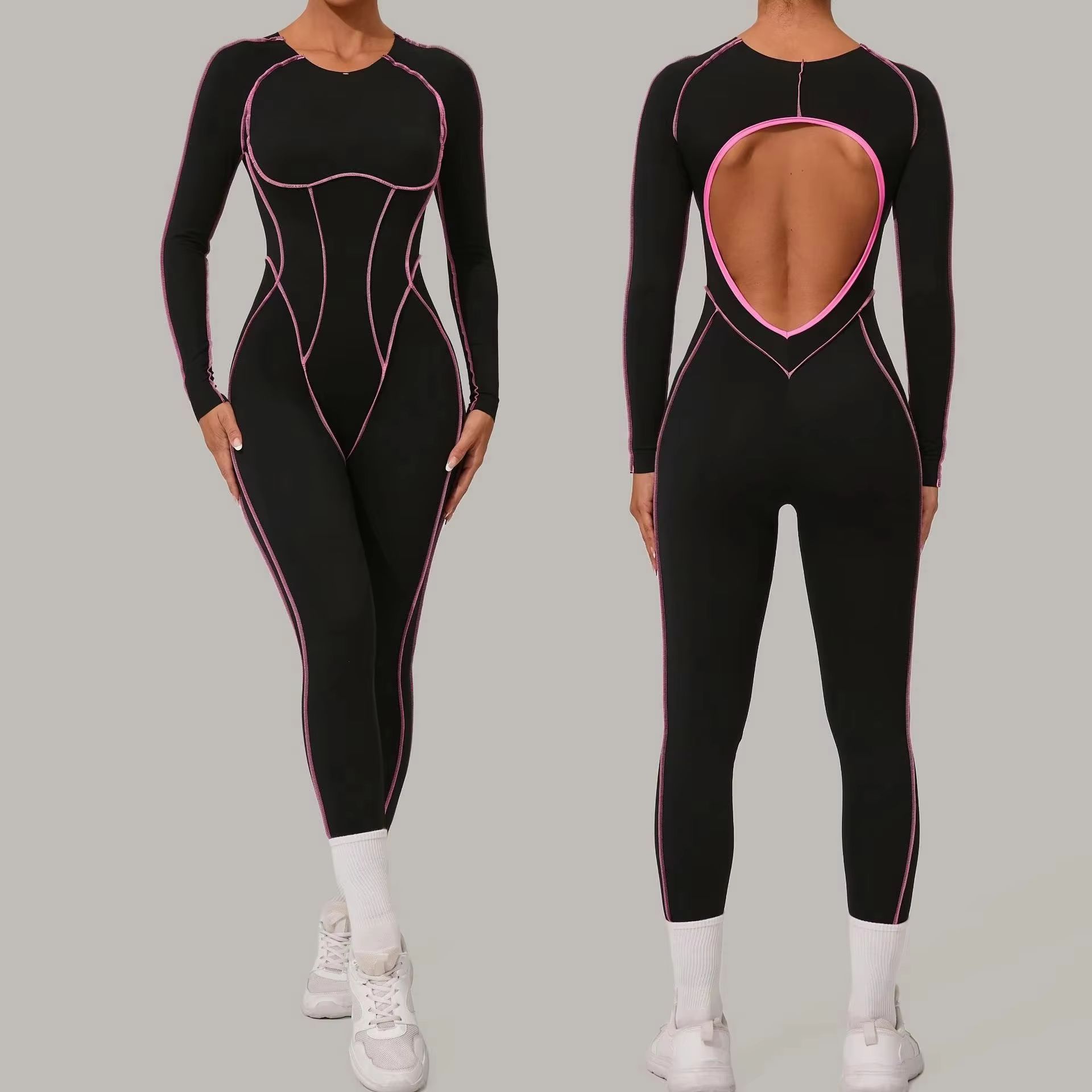 Yoga Fitness Online - Setelan Yoga Olahraga Fitness Tanpa Jahitan