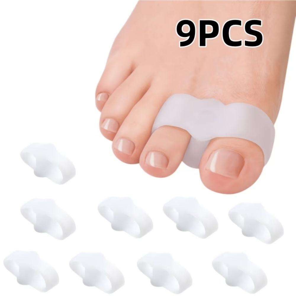 Yoga Toe Separator - Pemisah Jari Kaki Silikon Lembut 9