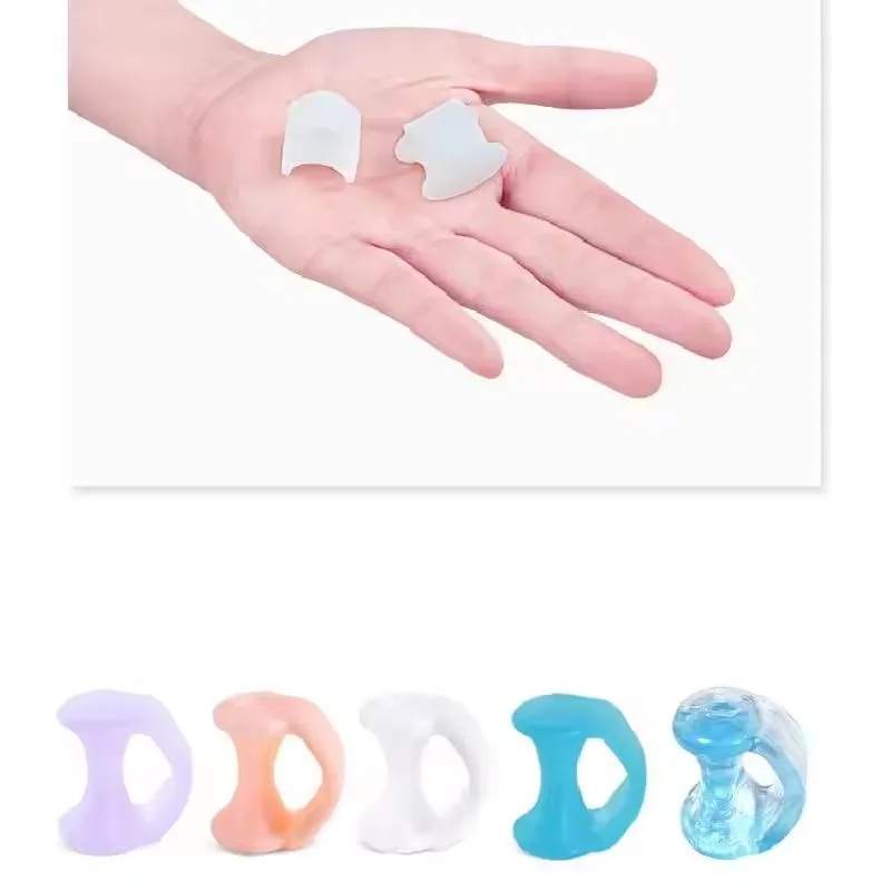 Yoga Toe Separator - 1-4 pasang Pemisah Jari Kaki Silikon