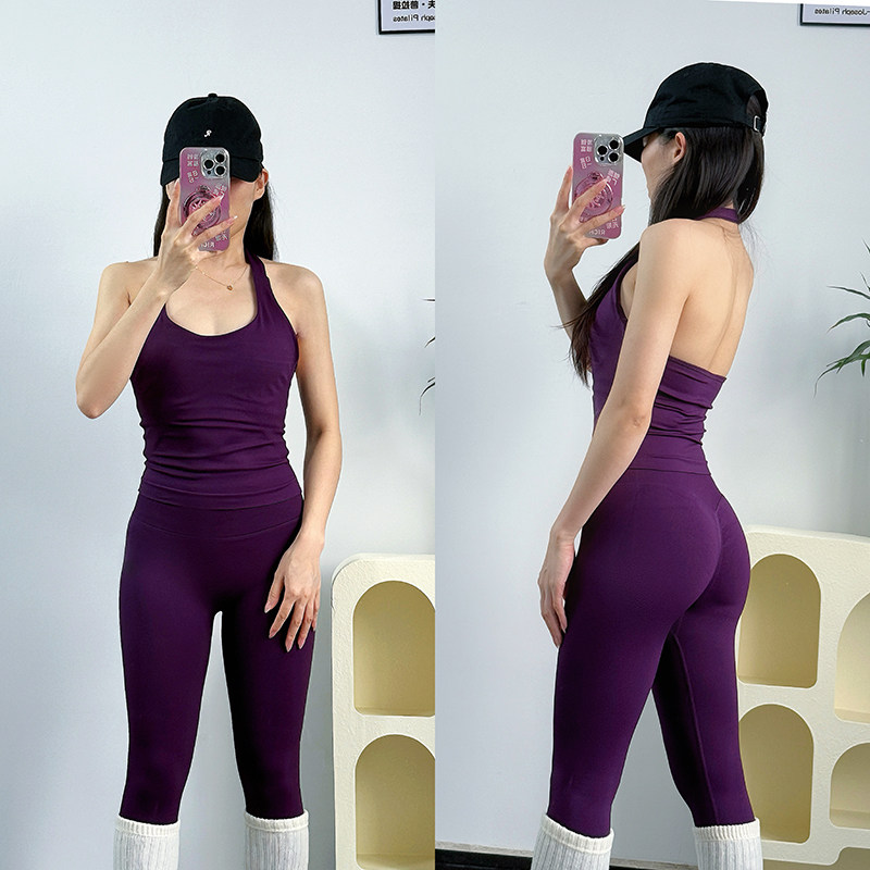 Yoga Fitness Exercises - Set Pakaian Olahraga Yoga Fitness Profesional