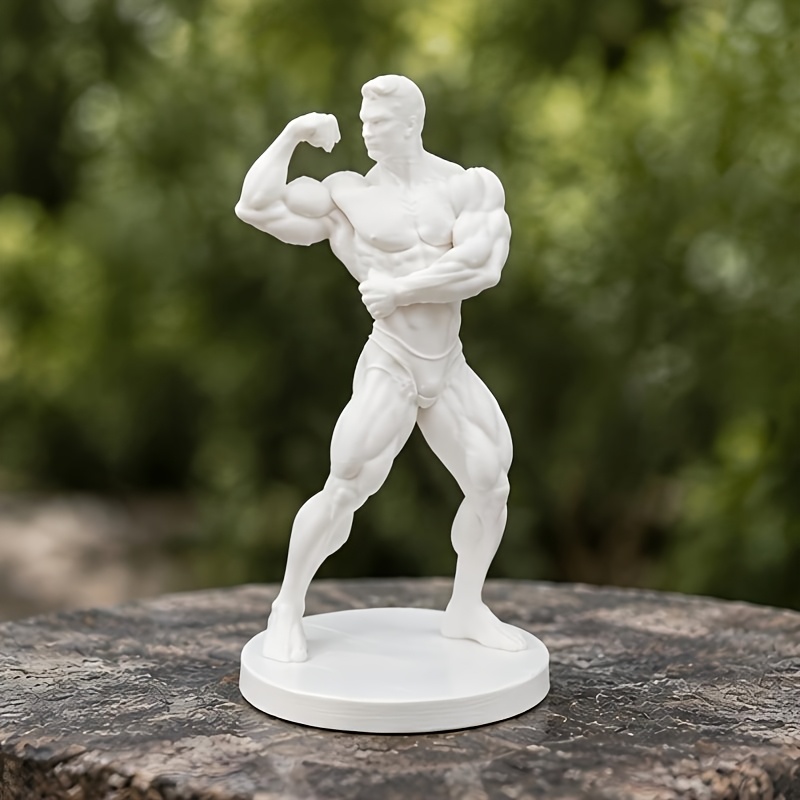 Yoga Fitness Room - 1/2 Set Figur Kebugaran, Menampilkan Kekuatan