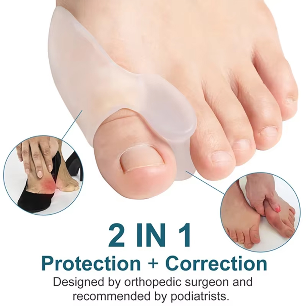 1 Pasang Penyangga Jari Kaki P - Yoga Toe Separator ulasan dan harga
