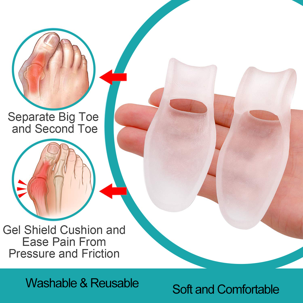 1 Pasang Penyangga Jari Kaki P - Yoga Toe Separator ulasan dan harga
