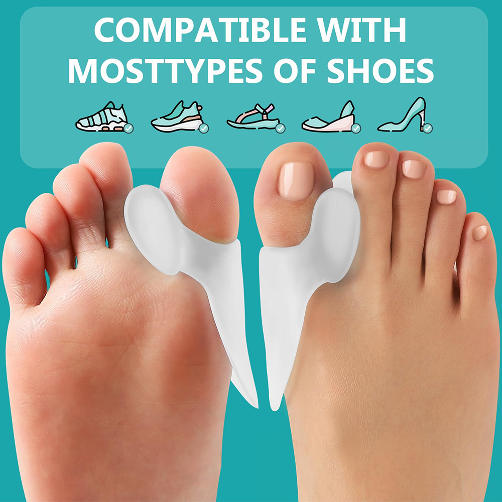 1 Pasang Penyangga Jari Kaki P - Yoga Toe Separator ulasan dan harga
