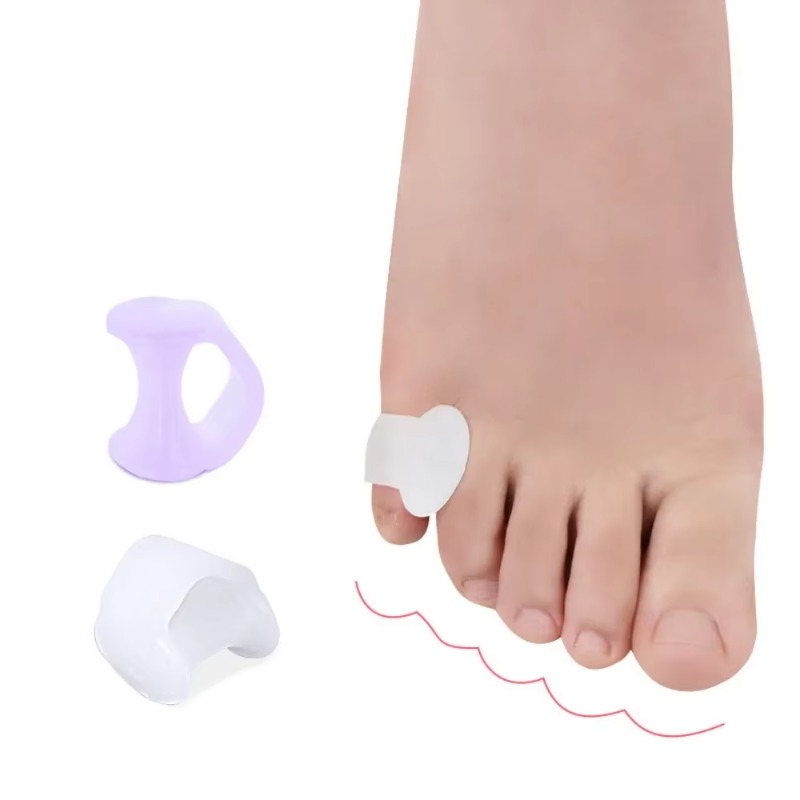 2 Buah Pemisah Jari Kaki Silik - Yoga Toe Separator ulasan dan harga
