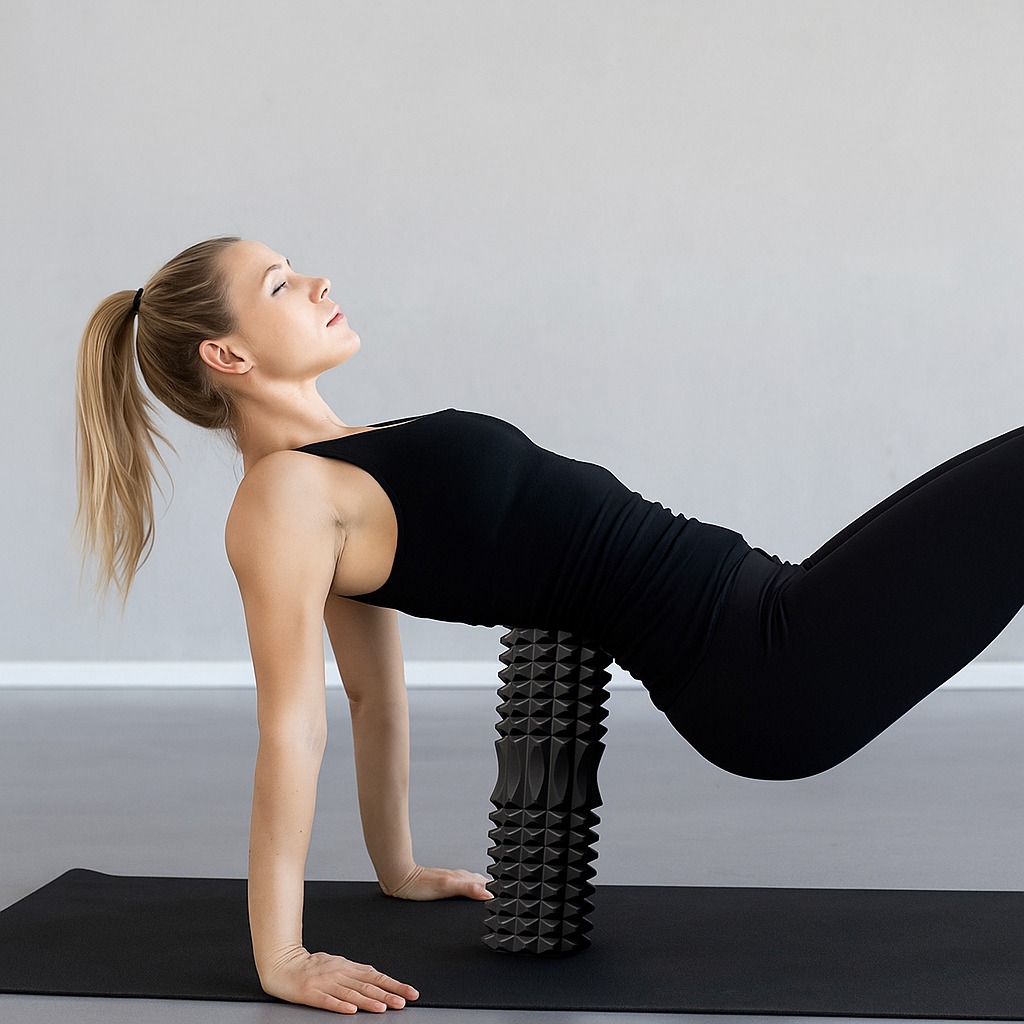 Roller Busa EVA untuk Pijat Pu - Yoga Fitness Exercises ulasan dan harga