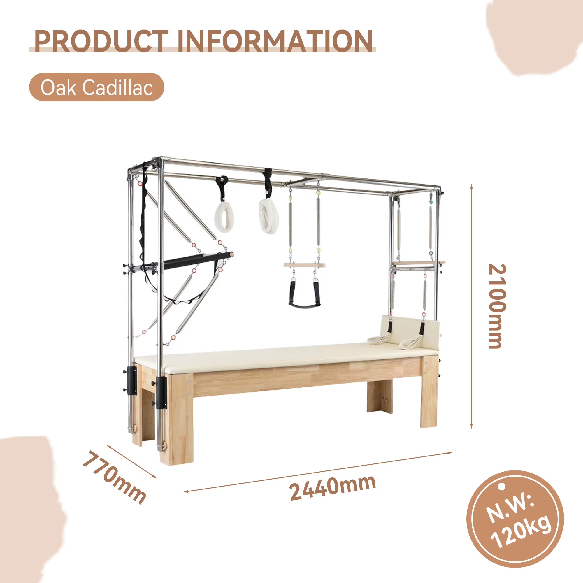 Peralatan Reformer Pilates Kay - Yoga Fitness Exercises ulasan dan harga