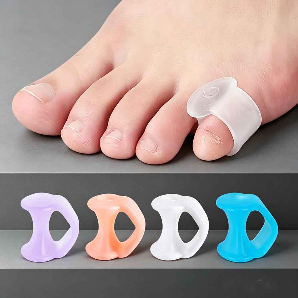 2 buah Korektor Valgus Jari Ka - Yoga Toe Separator ulasan dan harga