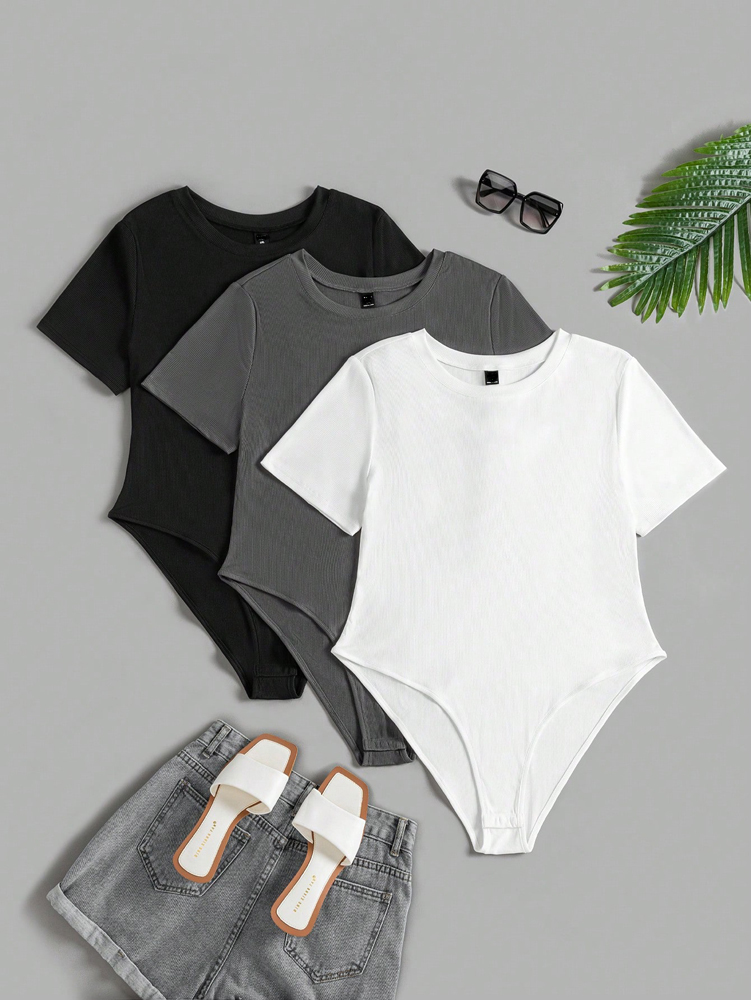 Jumpsuit Lengan Pendek Leher B - Yoga Fitness Pants ulasan dan harga