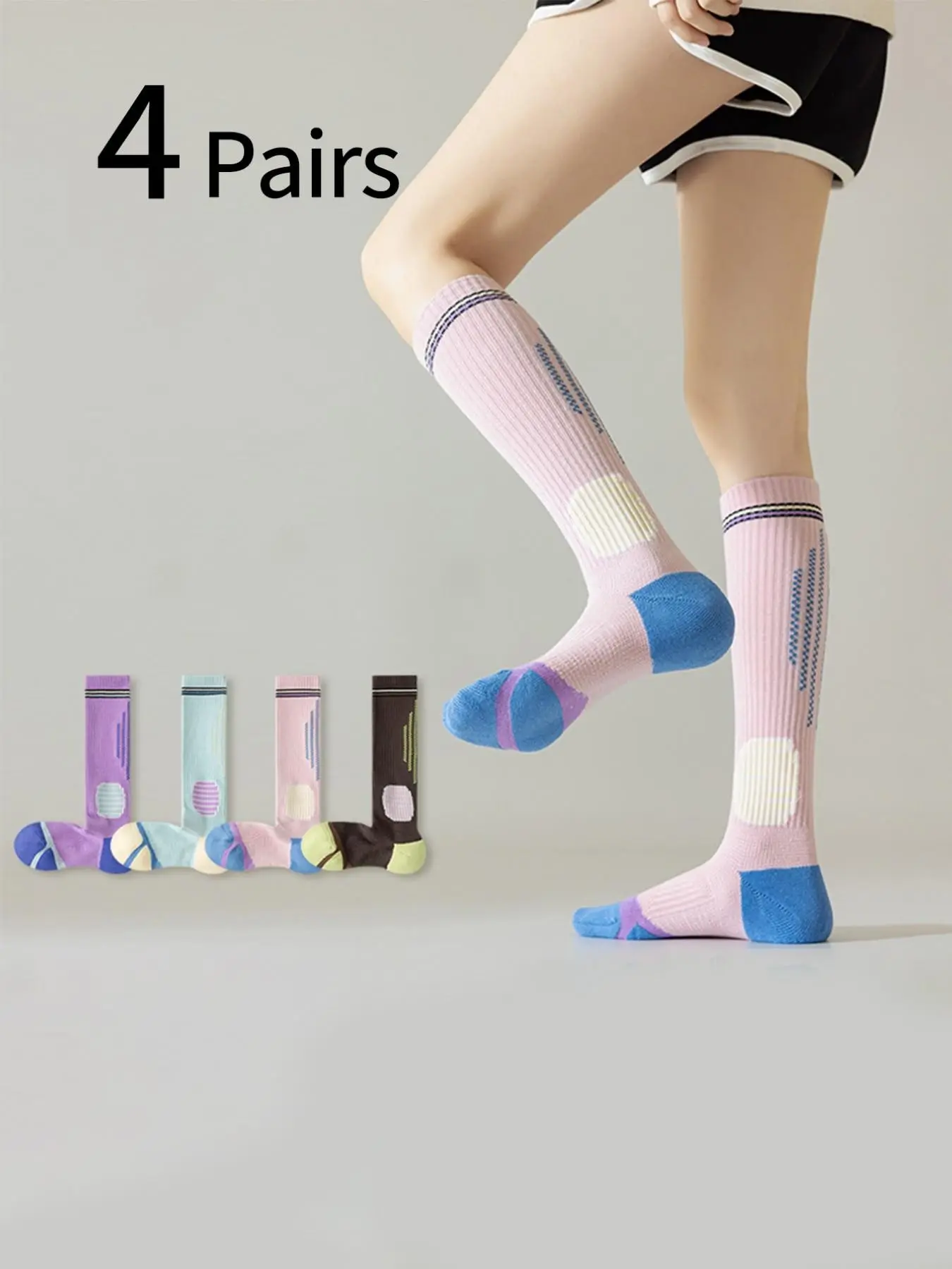 4 Pasang Kaus Kaki Kompresi Sp - Yoga & Fitness Center ulasan dan harga