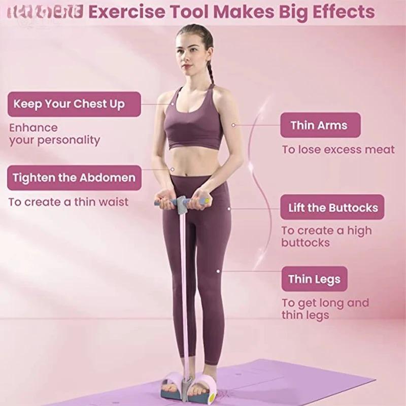 Peralatan Fitness Tali Tarik E - Yoga Fitness Trainer ulasan dan harga