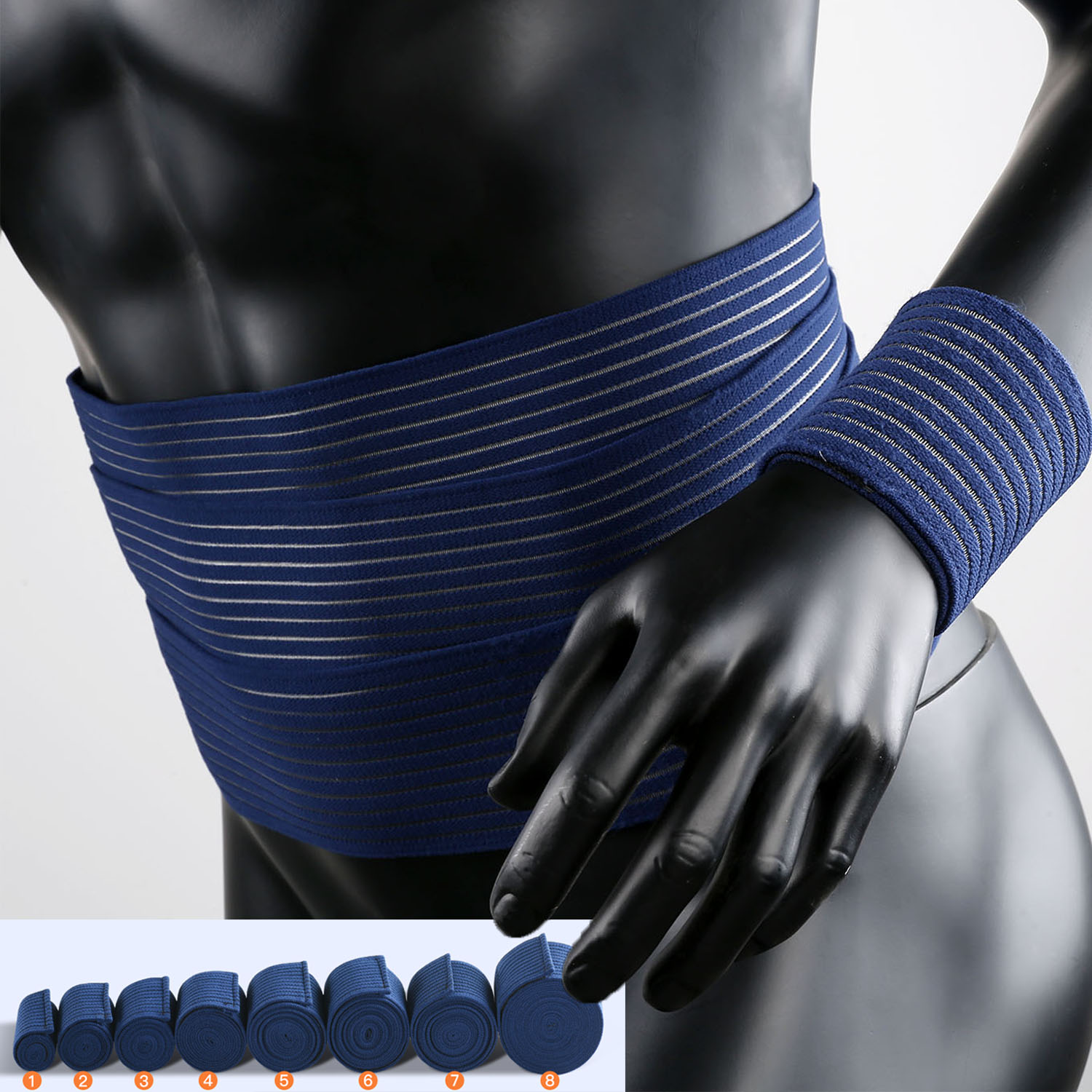 1 PC Tape Kompresi Perban Perg - Knee Sleeve Compression ulasan dan harga