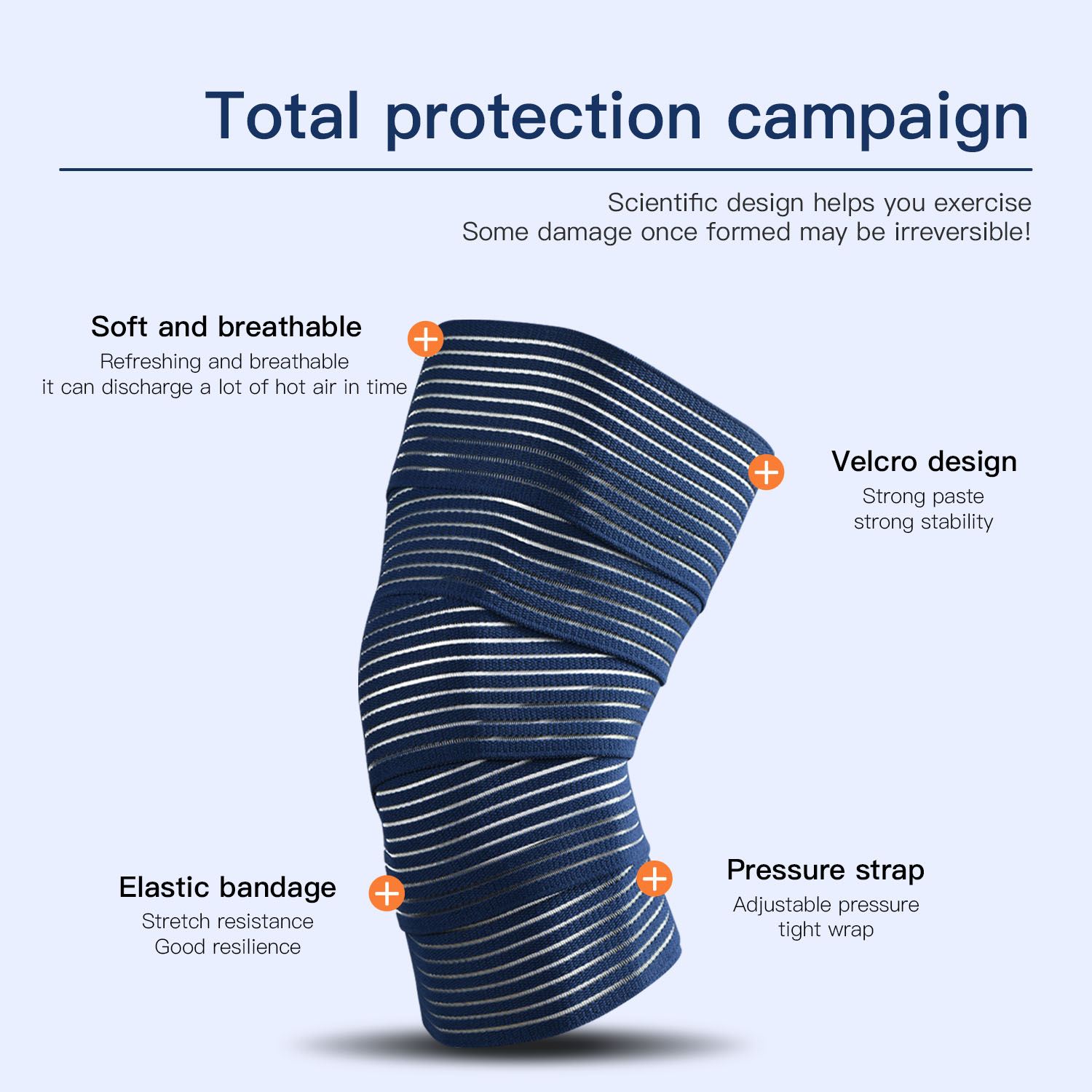 1 PC Tape Kompresi Perban Perg - Knee Sleeve Compression ulasan dan harga