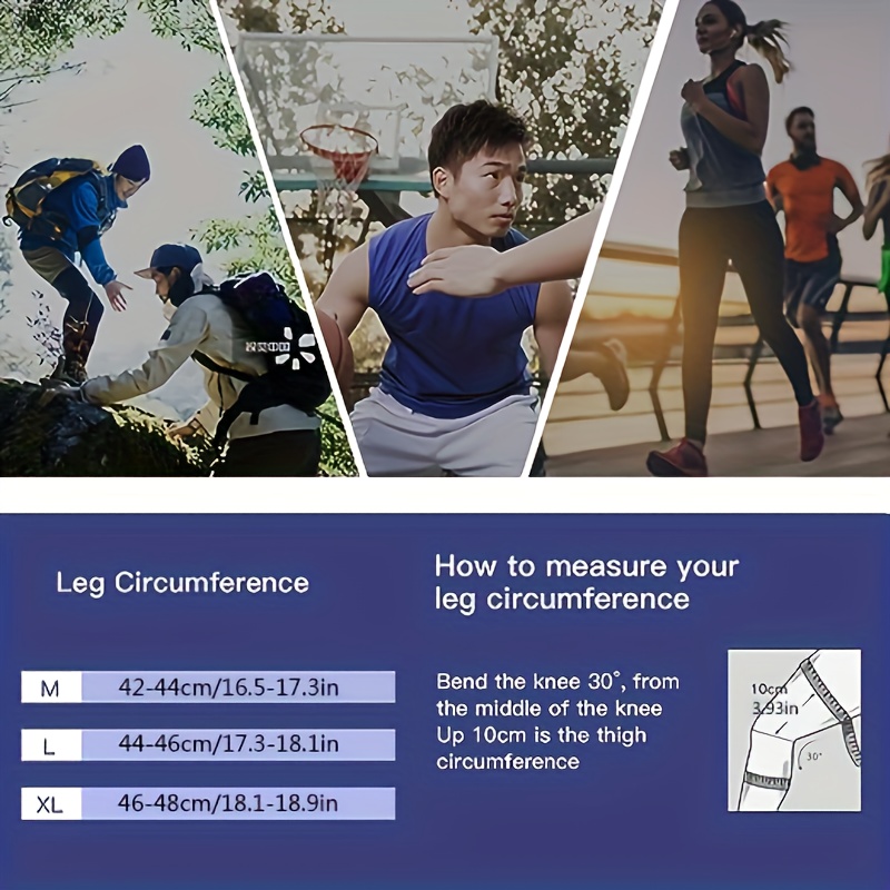 1 Buah Bantalan Lutut Kompresi - Knee Sleeve Compression ulasan dan harga