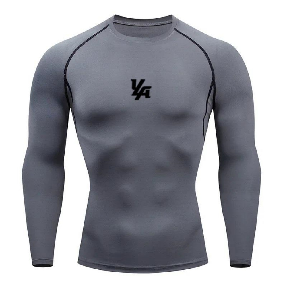 Kaos Olahraga Kompresi Lengan  - Yoga & Fitness Center ulasan dan harga