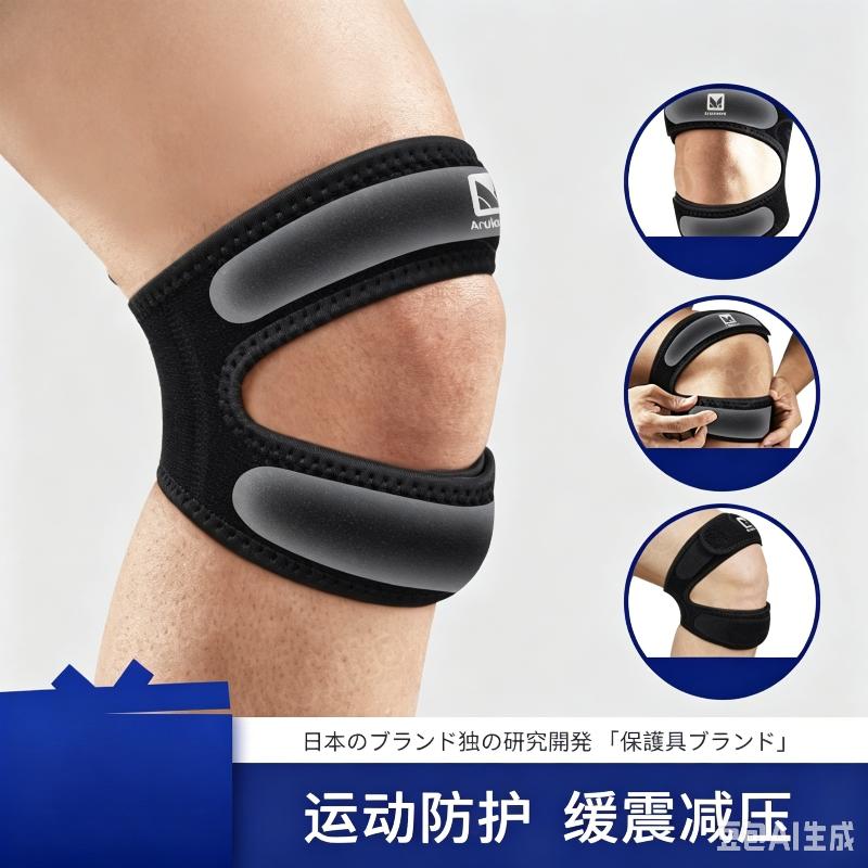 1 Buah Bantalan Lutut Kompresi - Knee Sleeve Compression ulasan dan harga
