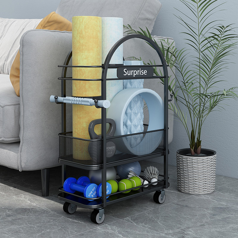 Rak Penyimpanan Baja Karbon Tu - Yoga Fitness Room ulasan dan harga