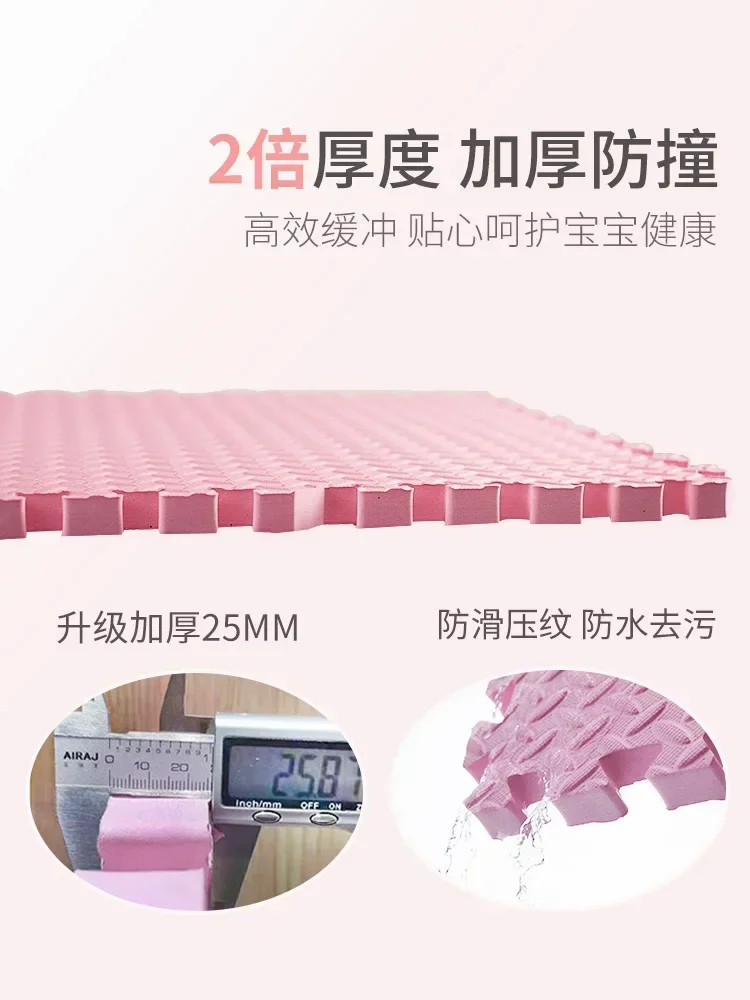 Matras Lantai EVA Motif Daun u - Yoga Fitness Room ulasan dan harga
