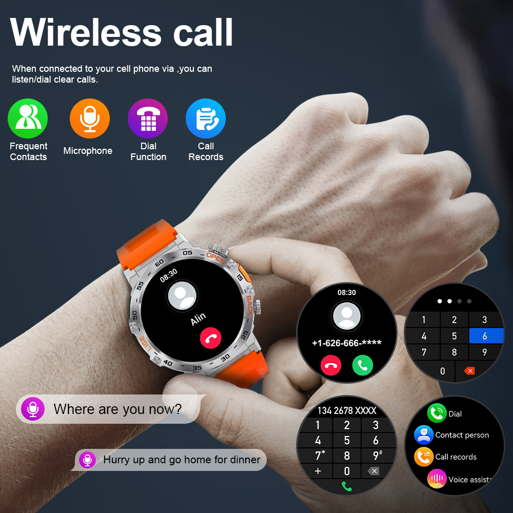 LIGE 2026 Jam Tangan Pintar Pr - Wrist Wraps Fitness ulasan dan harga