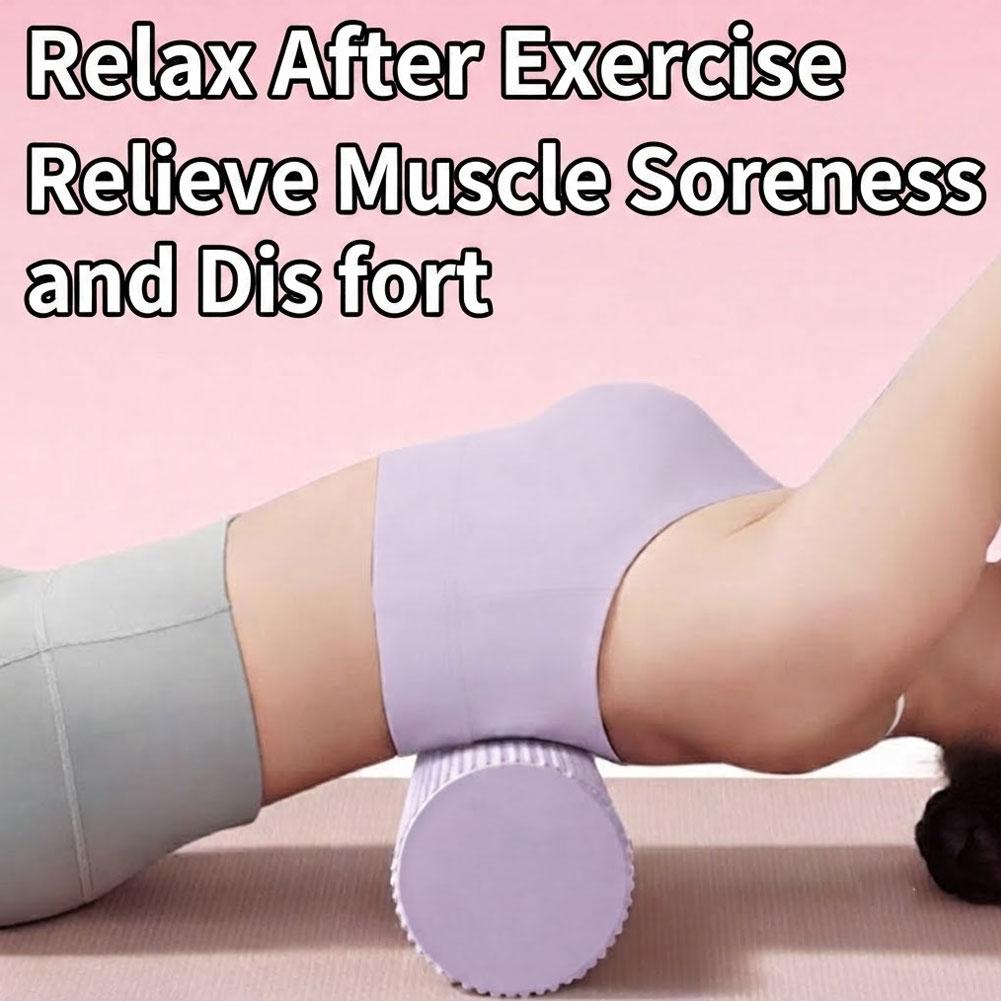 EVA High Density Yoga Foam Rol - Yoga Fitness Exercises ulasan dan harga