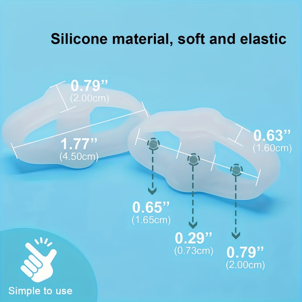 Pemisah Jari Kaki Silikon Lemb - Yoga Toe Separator ulasan dan harga