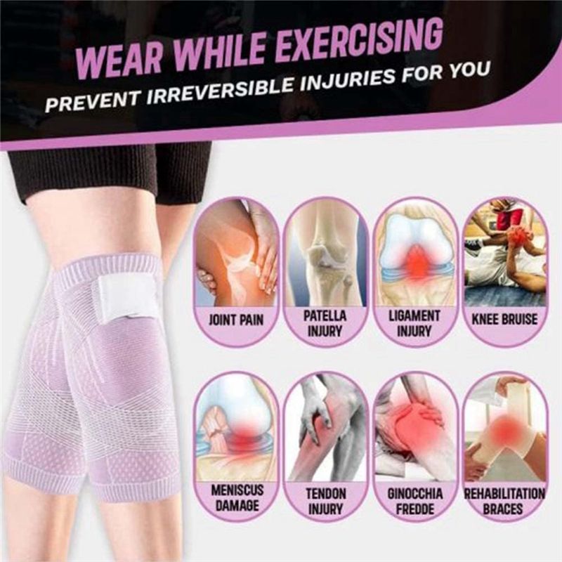 POPULAR-2 PCS Pelindung Lutut  - Knee Sleeve Compression ulasan dan harga