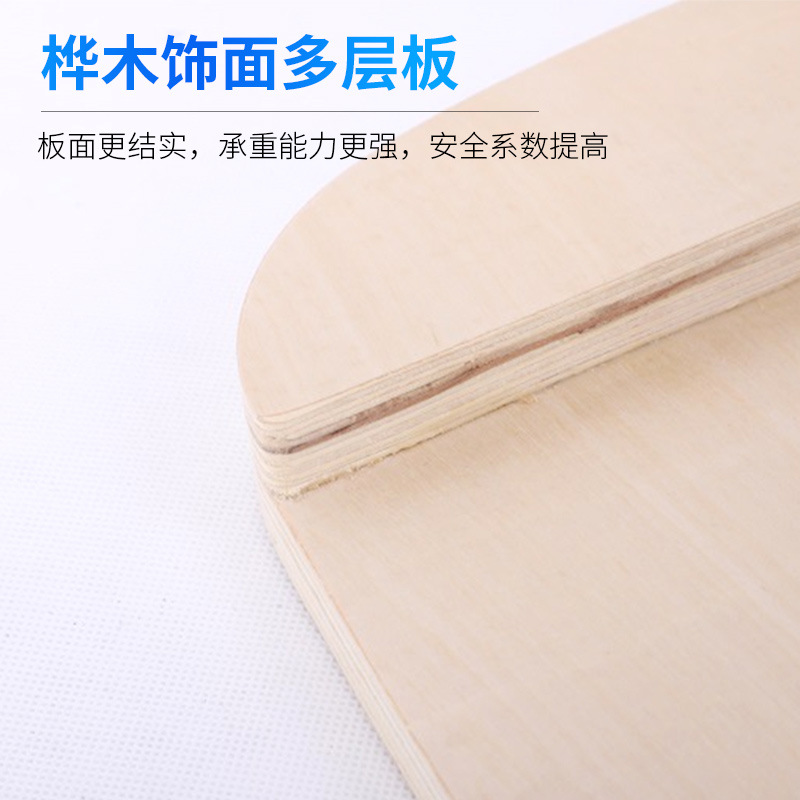 Papan Keseimbangan Kayu dengan - Yoga Fitness Gear ulasan dan harga