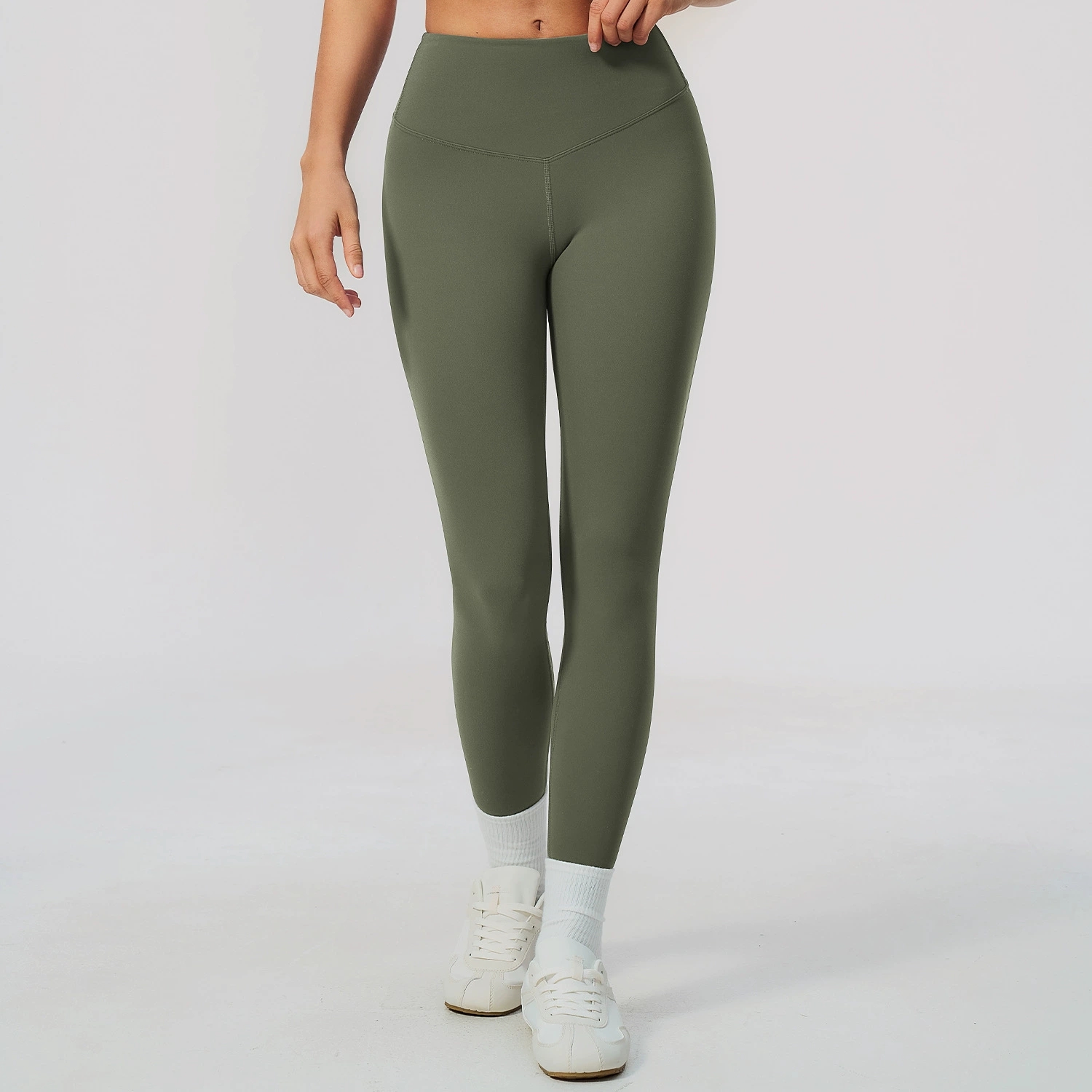 Celana Yoga Warna Solid Wanita - Yoga Fitness Pants ulasan dan harga