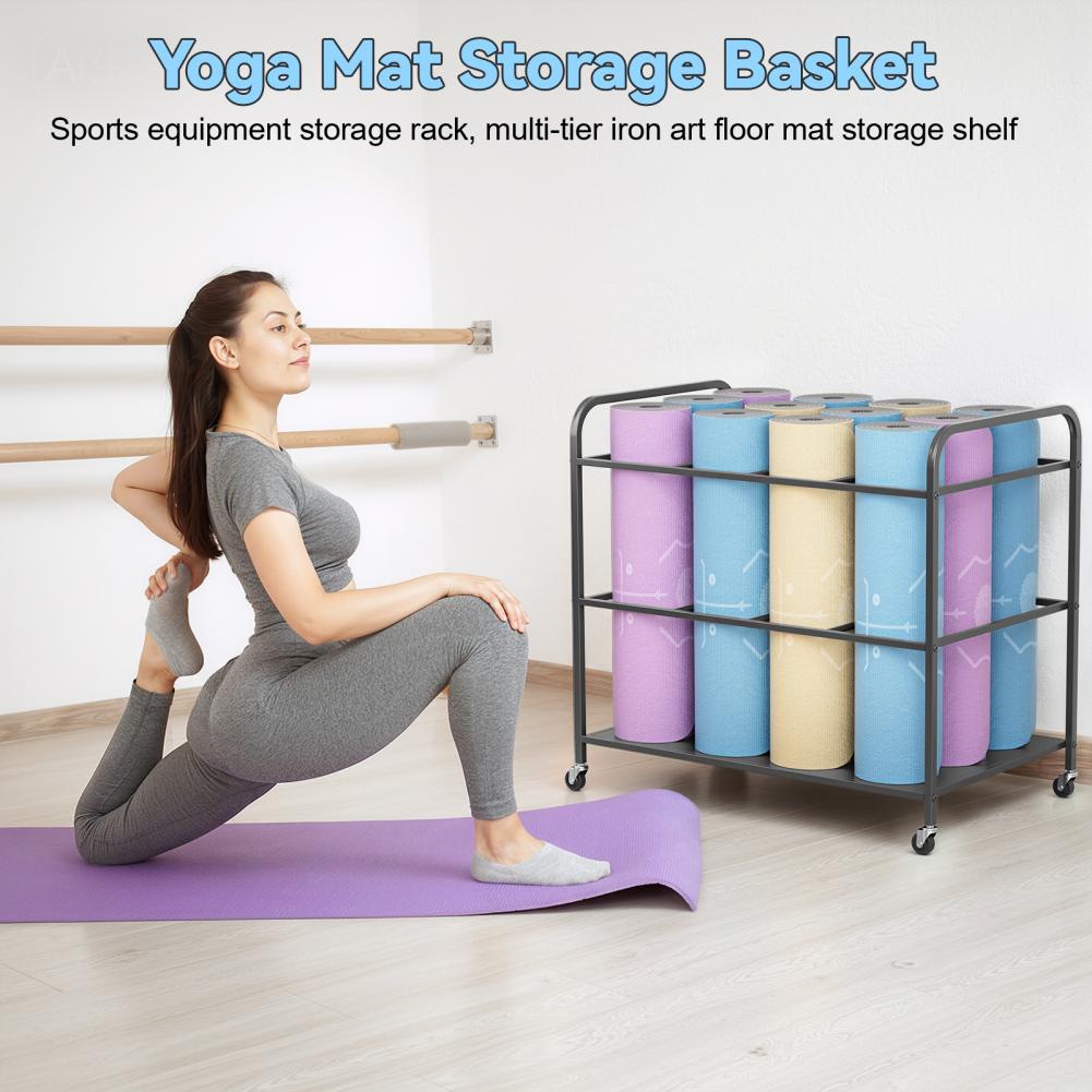 Rak Penyimpanan Matras Yoga de - Yoga Fitness Room ulasan dan harga