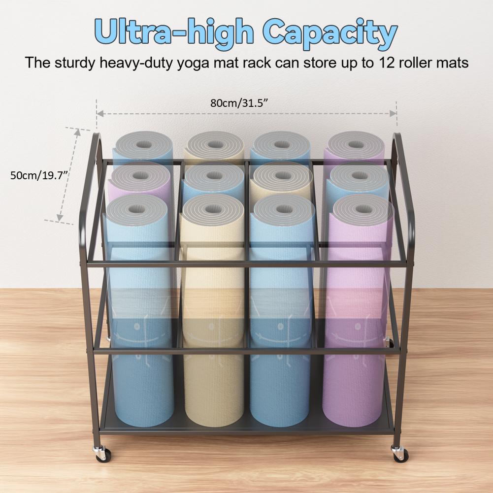 Rak Penyimpanan Matras Yoga de - Yoga Fitness Room ulasan dan harga