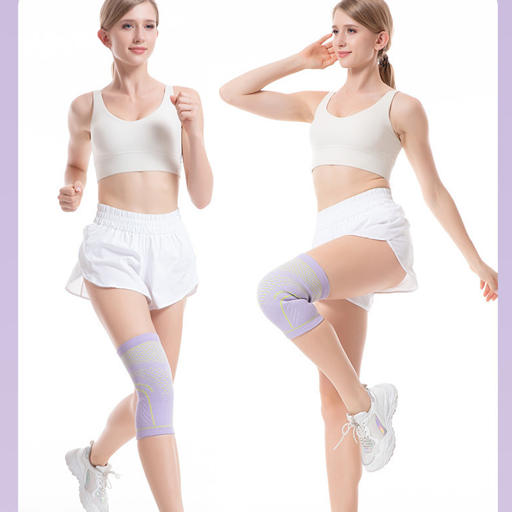 Penyangga Lutut Elastis Bernap - Knee Sleeve Compression ulasan dan harga