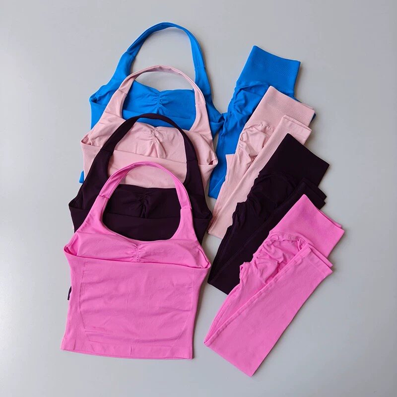 Set Pakaian Olahraga Yoga Fitn - Yoga Fitness Exercises ulasan dan harga