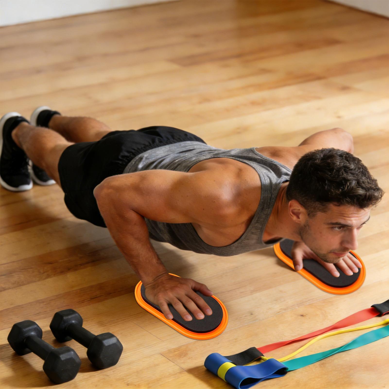 Alat Latihan Geser Bentuk Oval - Core Slider ulasan dan harga