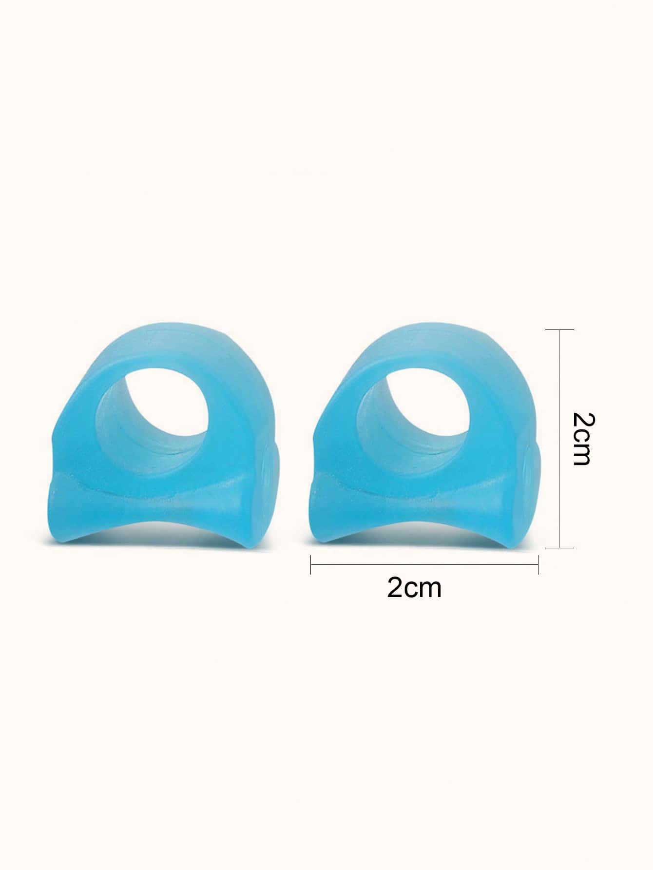 Pemisah Jari Kaki Gel, 4 buah  - Yoga Toe Separator ulasan dan harga