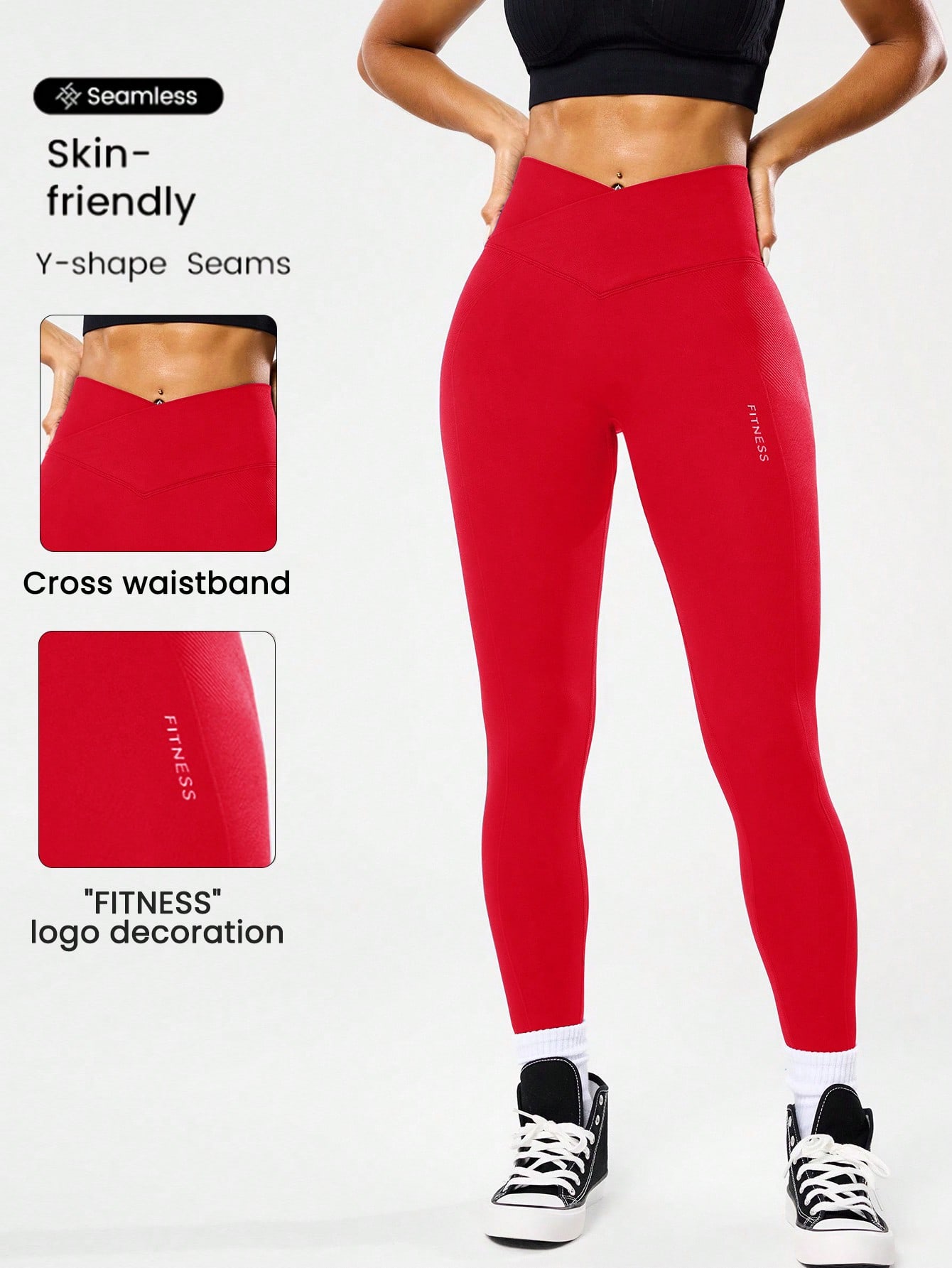 Legging yoga seamless berpingg - Yoga Fitness Pants ulasan dan harga