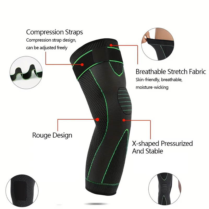 2Pcs Pelindung Lutut Kompresi  - Knee Sleeve Compression ulasan dan harga