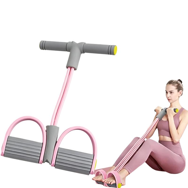 Tali Tarik Elastis 4-Tube, Pit - Yoga Fitness Gear ulasan dan harga