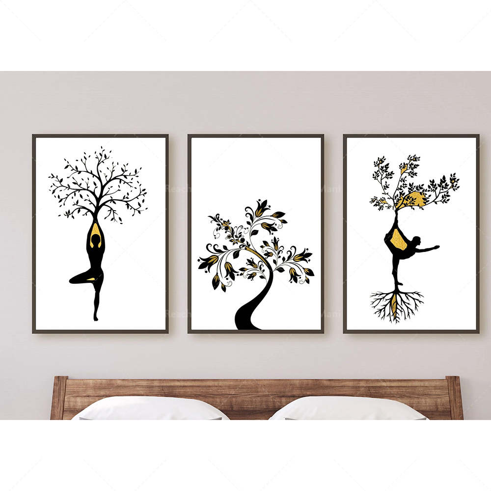 Poster Pose Yoga Meditasi Zen  - Zen Yoga Fitness ulasan dan harga
